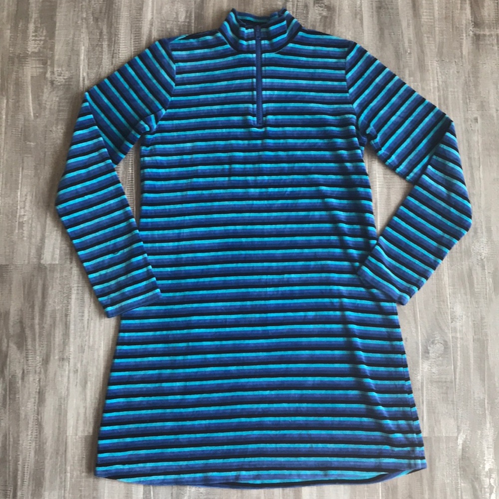 The Limited Velvet Striped adress